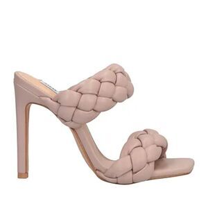 BRAND NEW STEVE MADDEN WOMEN"S KENLEY HEELED SQUARE TOE SANDAL